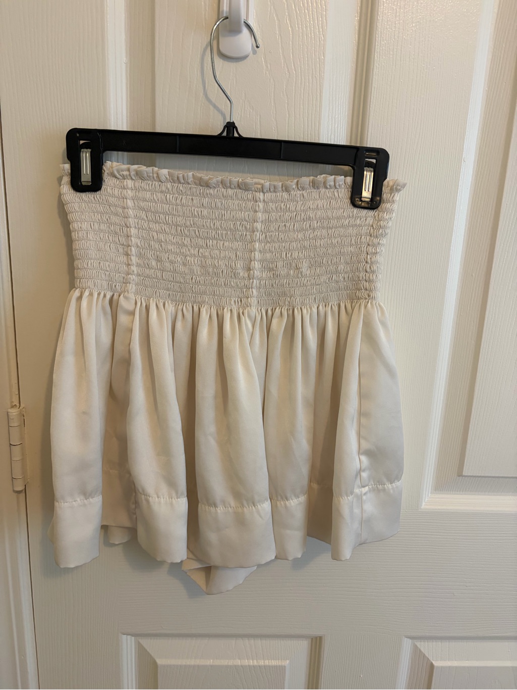 White Koch Shorts